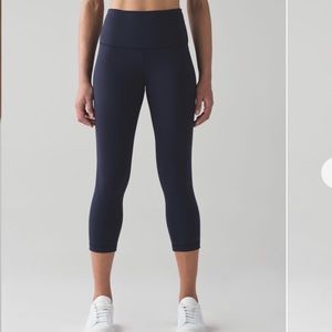 Lululemon Wunder Under High Rise Crop 21”